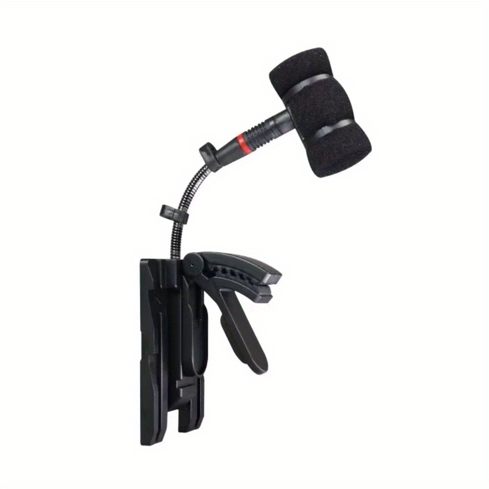 Musical Instrument Horn - saxophone microphone clip for wireless bodypack