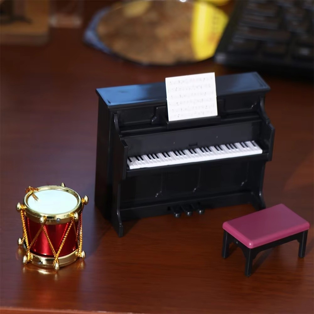 Musical Instrument Horn - Scene Decor Dollhouse Musical Instrument Miniature