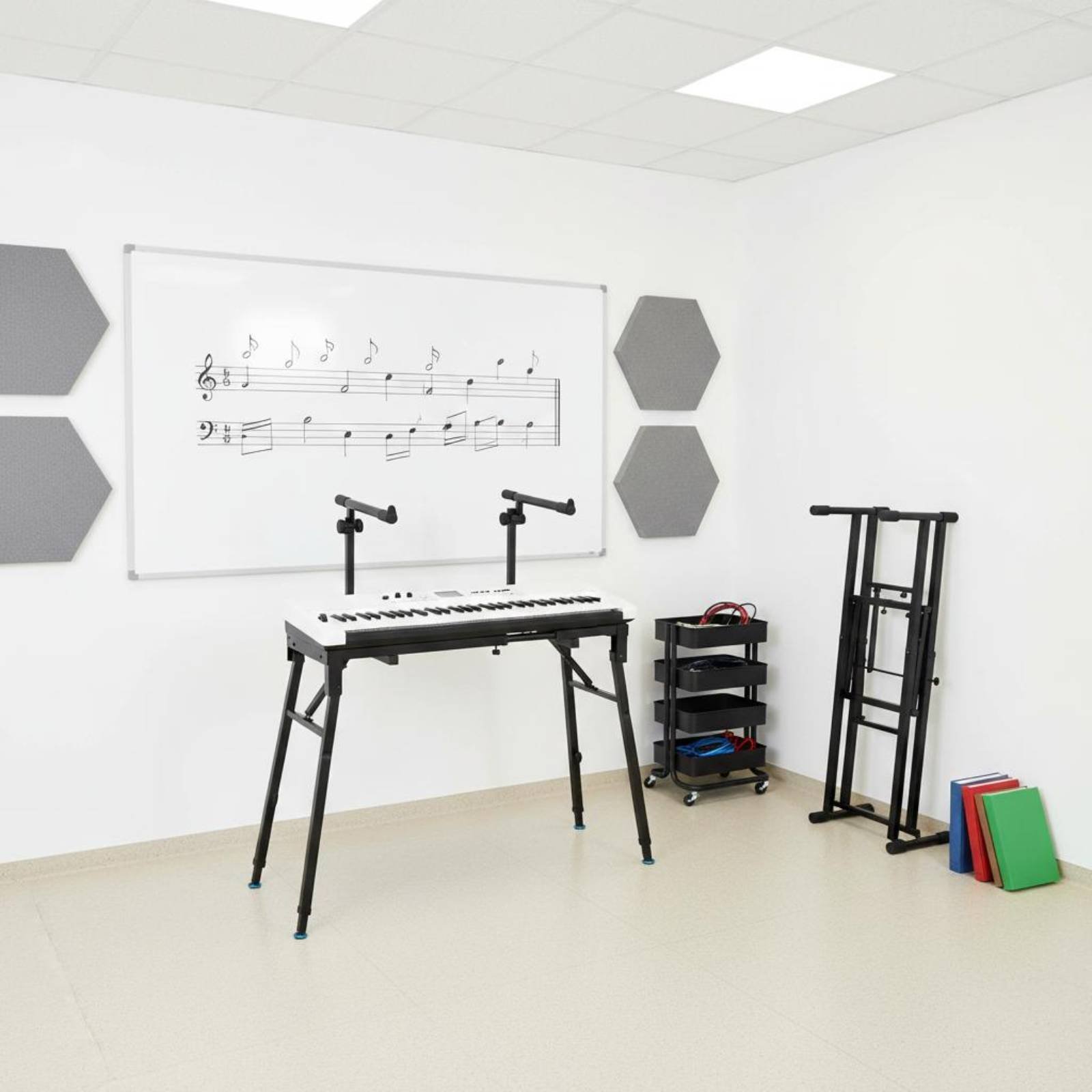 Folding Keyboard Stand Portabl - đánh giá và giá Musical Instruments Easy