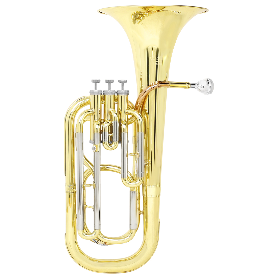 SLADE Bb Baritone Horn 3-key V - đánh giá và giá Musical Instrument Horn