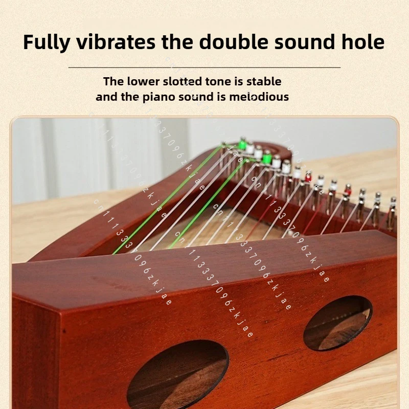 Handmade 15 Tone Harp Sound Th - đánh giá và giá Musical Instrument For Beginners
