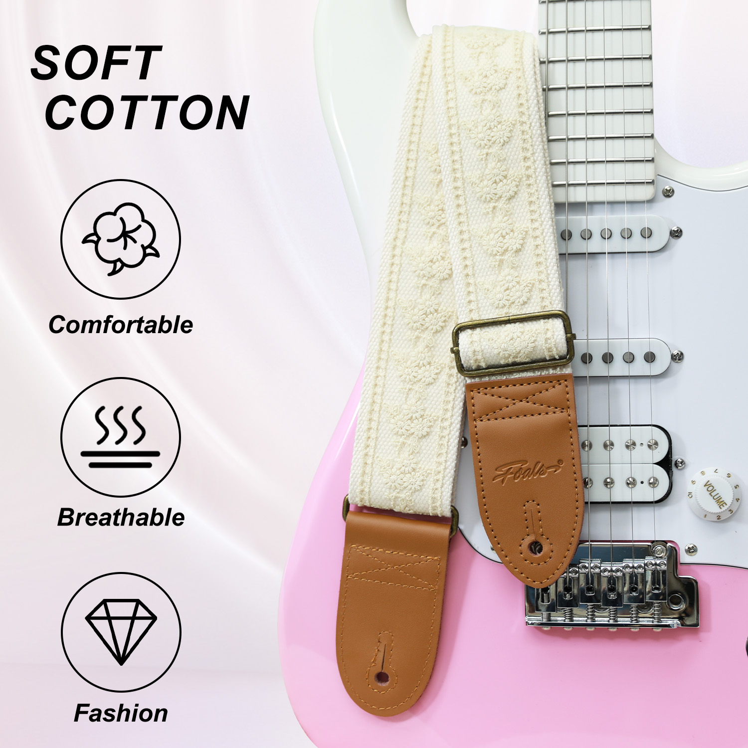 FOALS Guitar Straps Folk Bass  - đánh giá và giá Musical Instruments Easy
