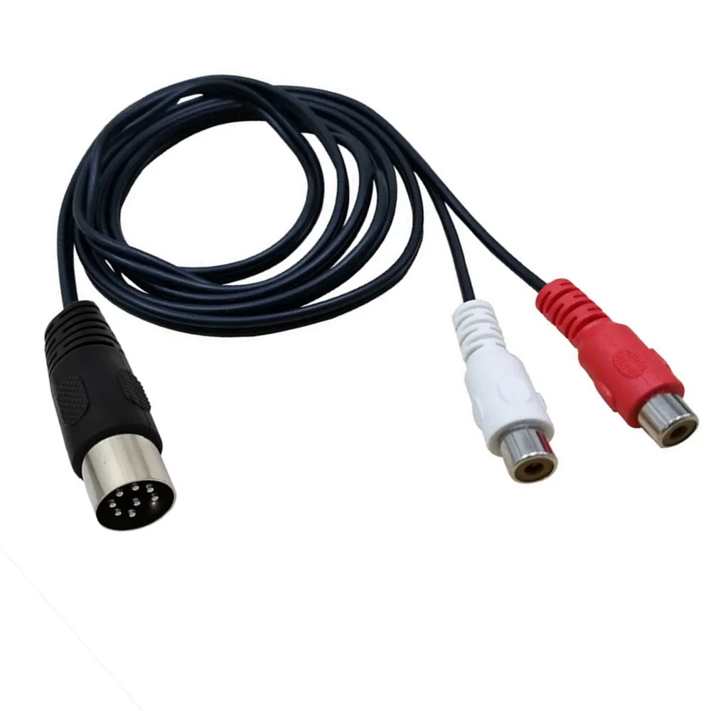 Din 8 Pin to 2RCA Cable 8Pin D - đánh giá và giá Musical Instrument Symbols