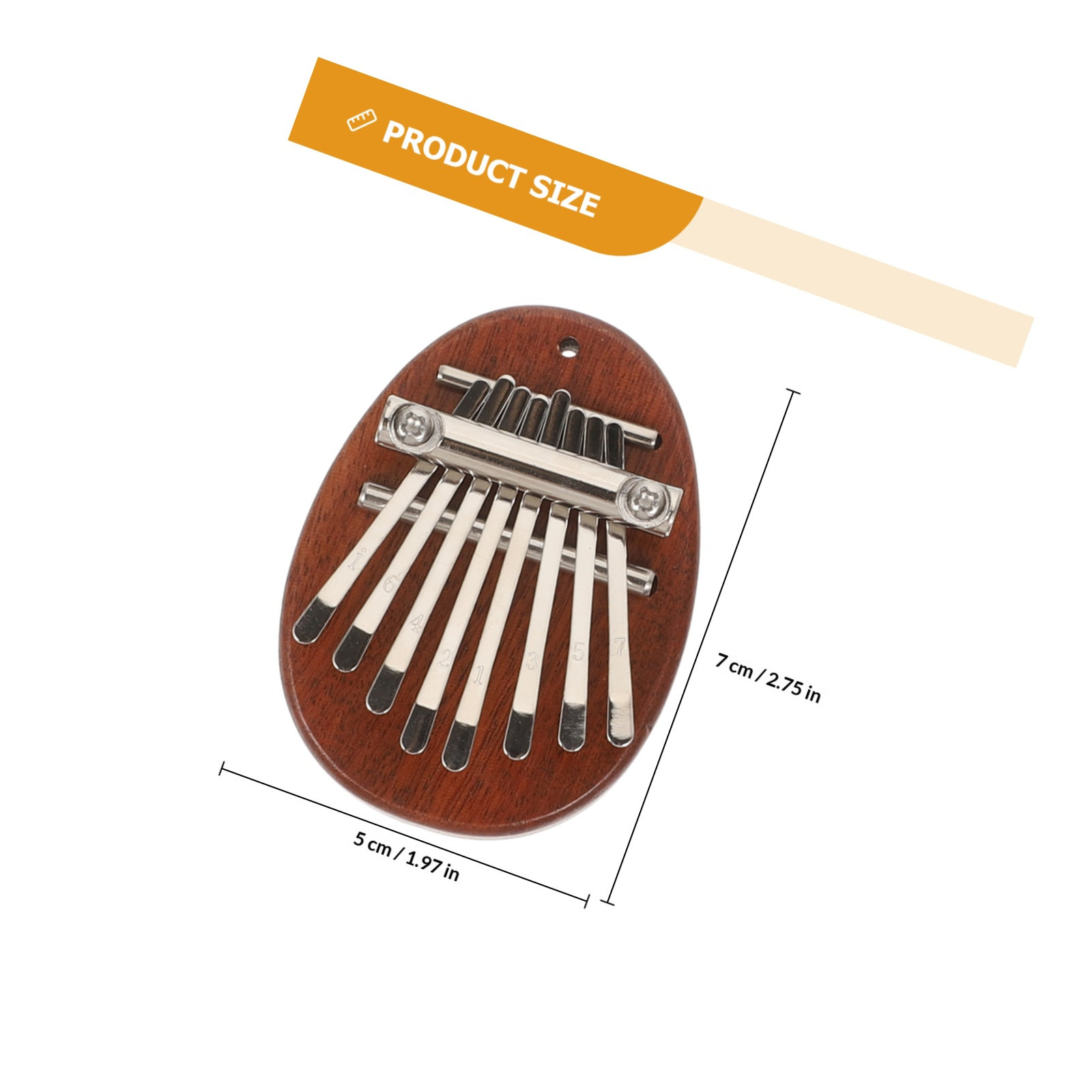 Wooden Kalimba 8 Keys Thumb Pi - đánh giá và giá Musical Instrument Kalimba