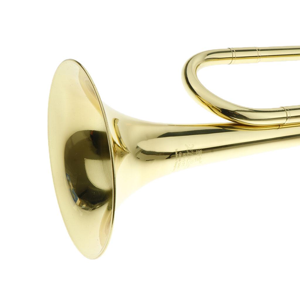 Kids Trumpet Brass Golden Bugl - đánh giá và giá Musical Instrument Horn