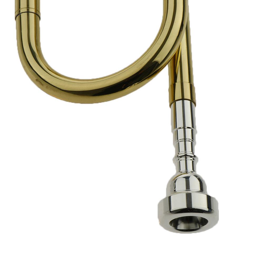 Kids Trumpet Brass Golden Bugl - đánh giá và giá Musical Instrument Horn