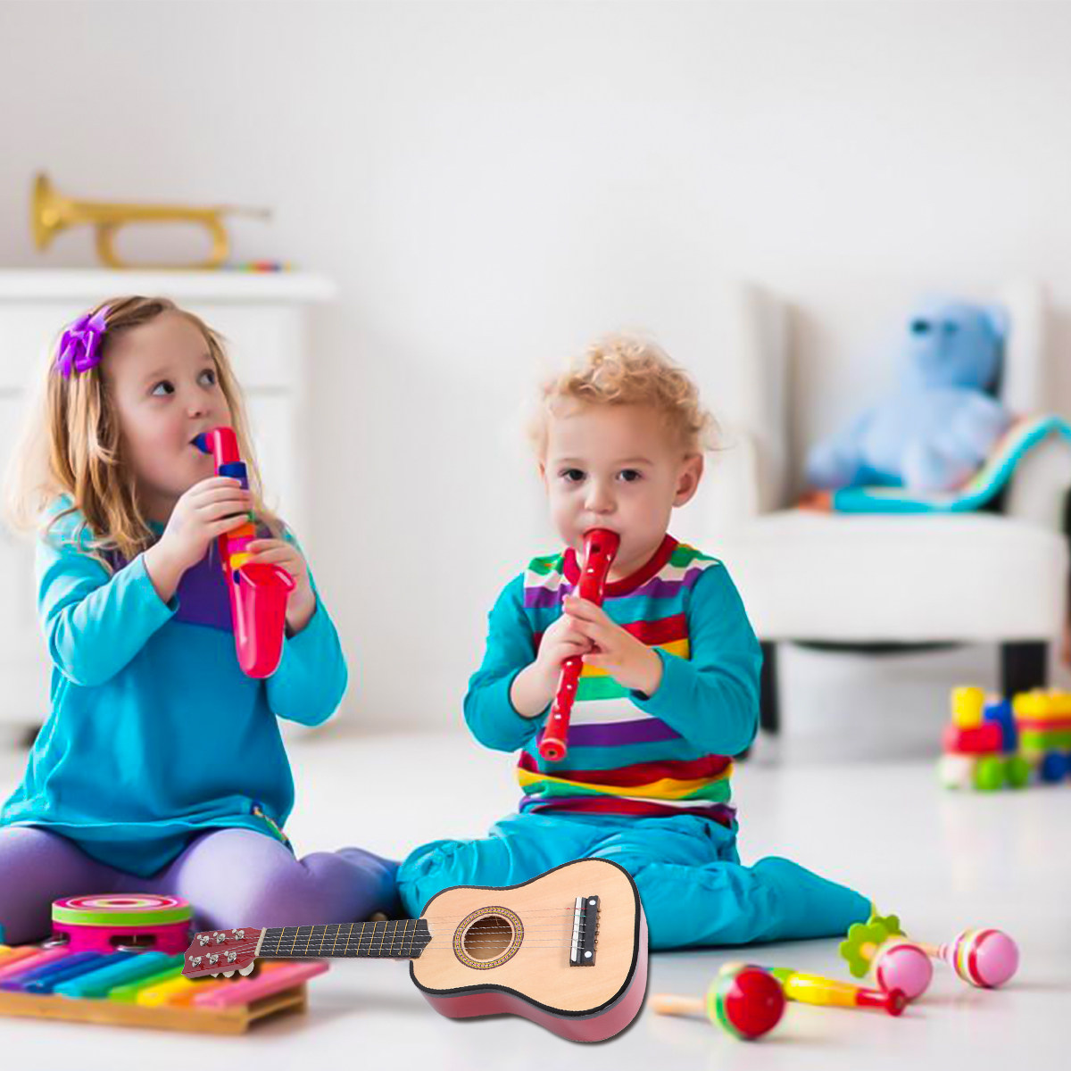 21Inch Children Acoustic Folk  - đánh giá và giá Musical Instrument For Beginners