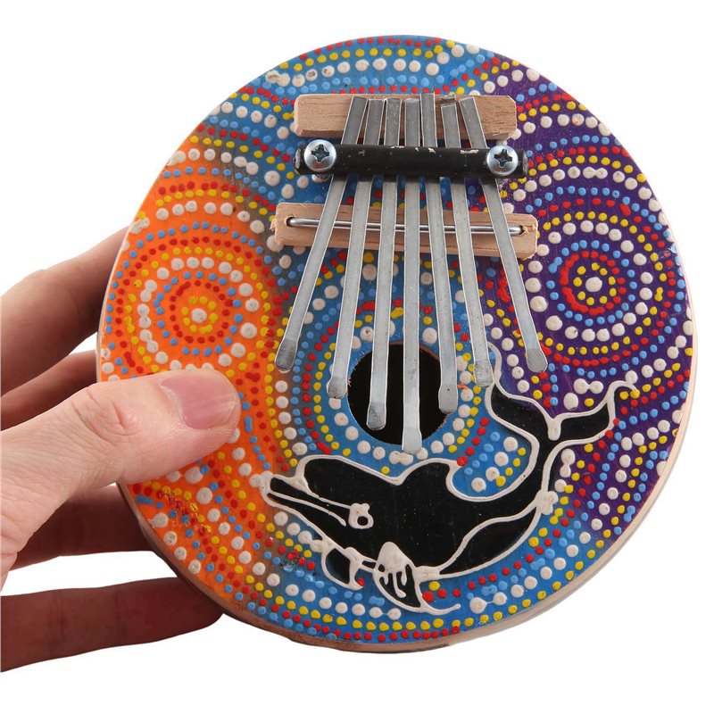 2X 7 Key Tuneable Coconut Shel - đánh giá và giá Musical Instrument Kalimba