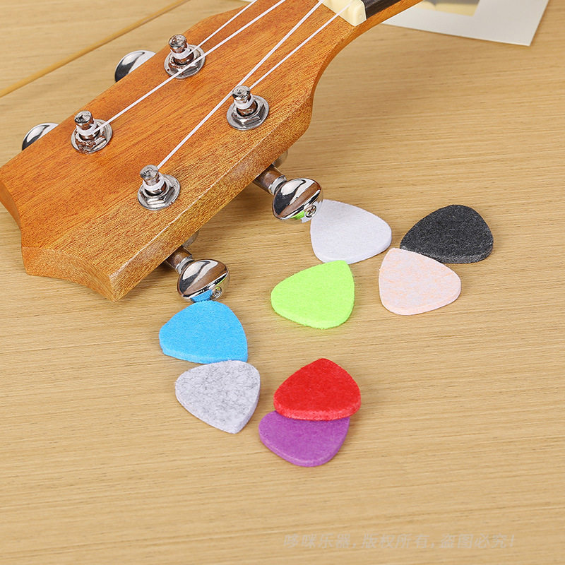 5/10/20PCS Felt Guitar Picks – - đánh giá và giá Musical Instruments Easy