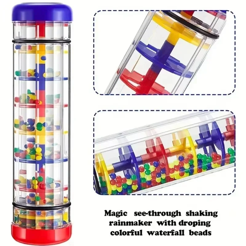 Rainbow Hourglass Rain Stick R - đánh giá và giá A Musical Instrument You Shake