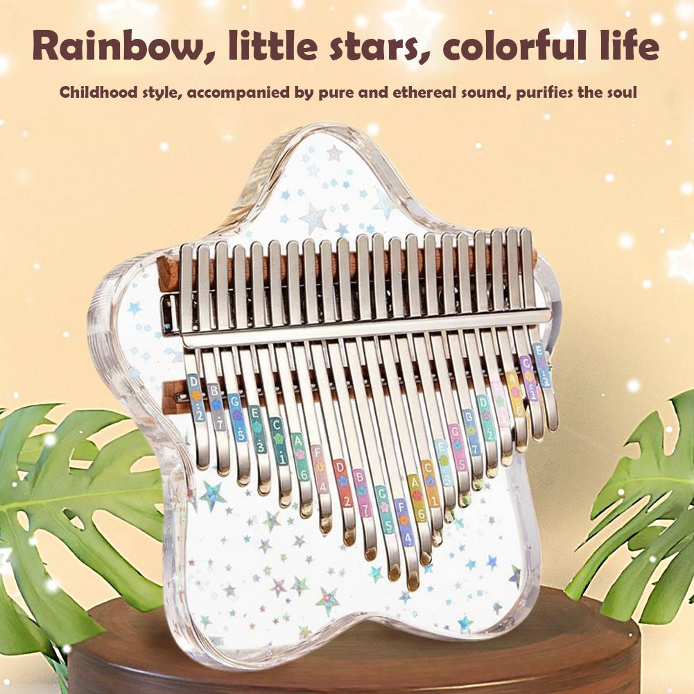 21/17 Keys Portable Finger Pia - đánh giá và giá Musical Instrument Kalimba