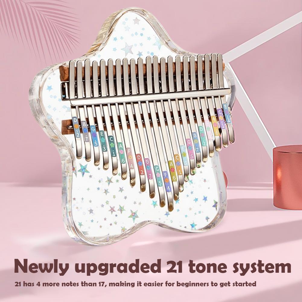 21/17 Keys Portable Finger Pia - đánh giá và giá Musical Instrument Kalimba