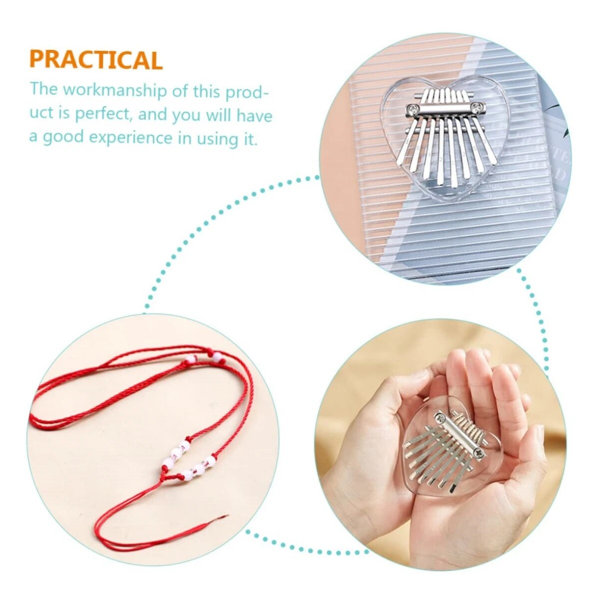Miwayer 8 Keys Mini Kalimba Ra - đánh giá và giá Musical Instrument Kalimba