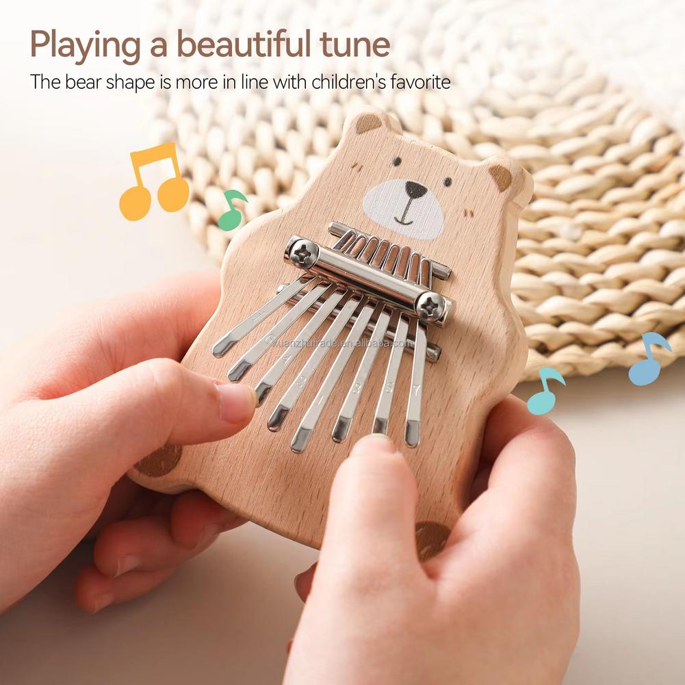 8 Key Mini Kalimba Portable Th - đánh giá và giá Musical Instrument Kalimba