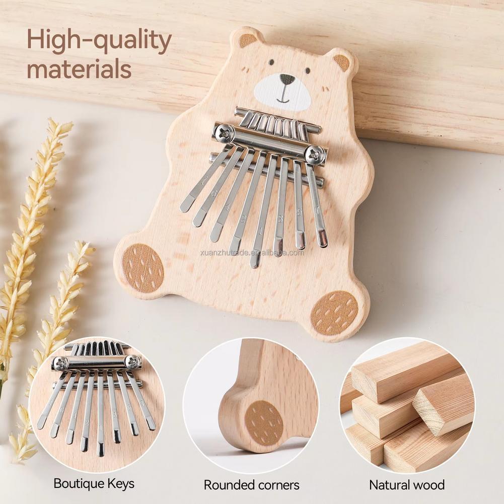 8 Key Mini Kalimba Portable Th - đánh giá và giá Musical Instrument Kalimba