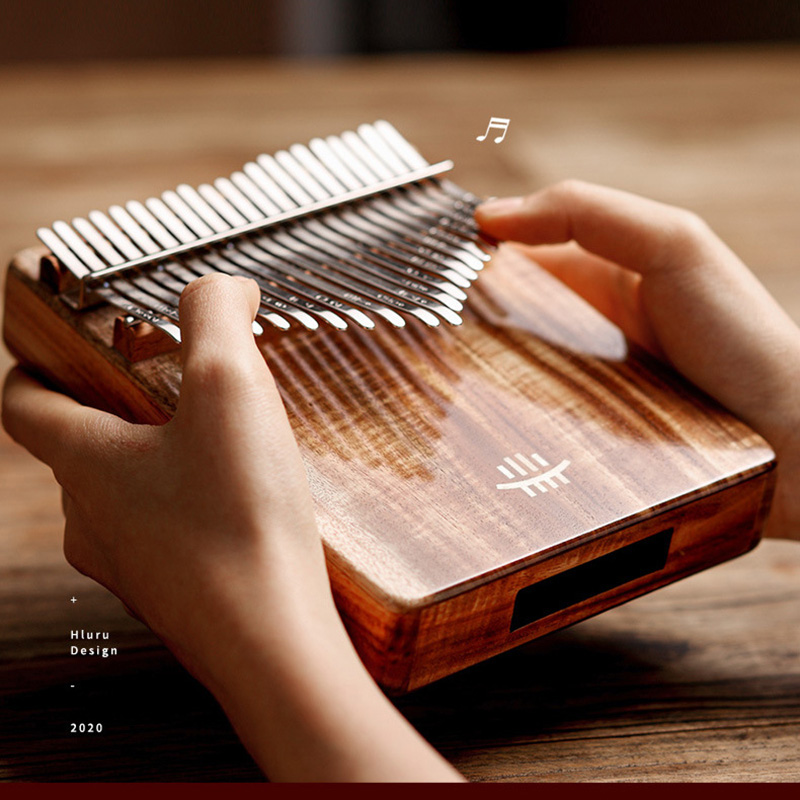 Hluru Kalimba 17 Keys with Hol - đánh giá và giá Musical Instrument Kalimba