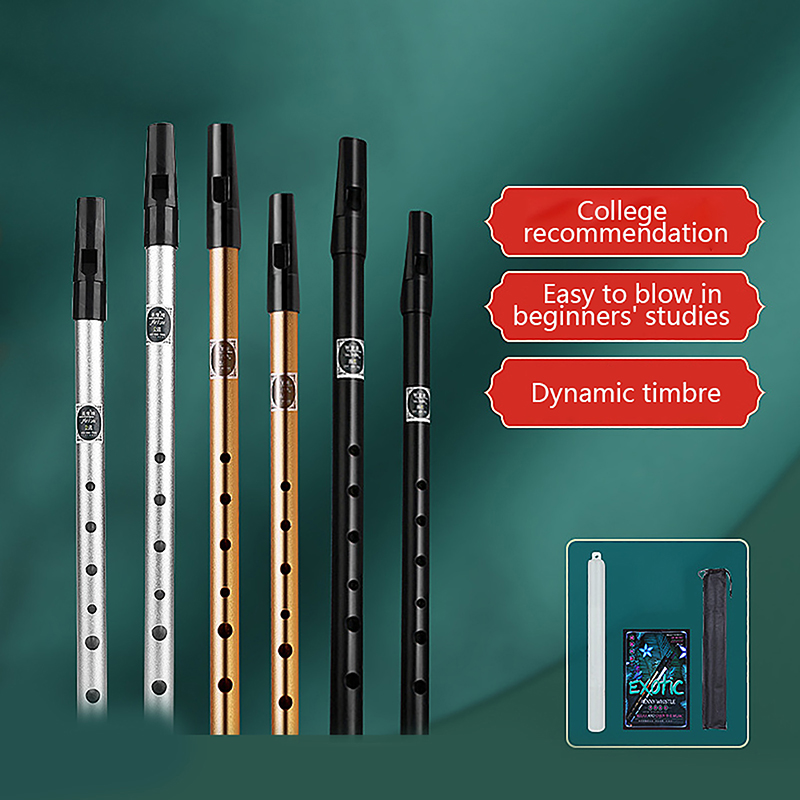 1Pc 6 Hole Flute C/D Key Irish - đánh giá và giá Penny Whistle D