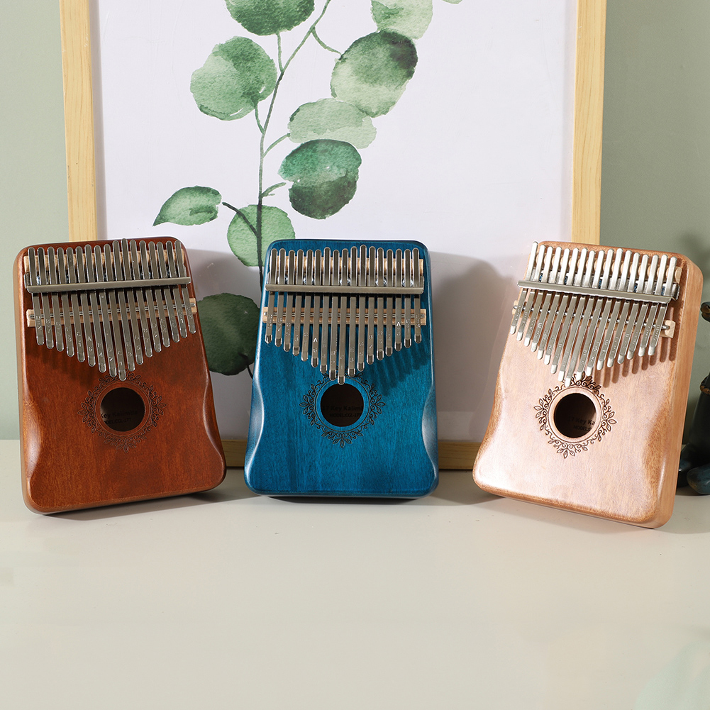 8/17Keys Mini Wooden Kalimba H - đánh giá và giá Musical Instrument Kalimba
