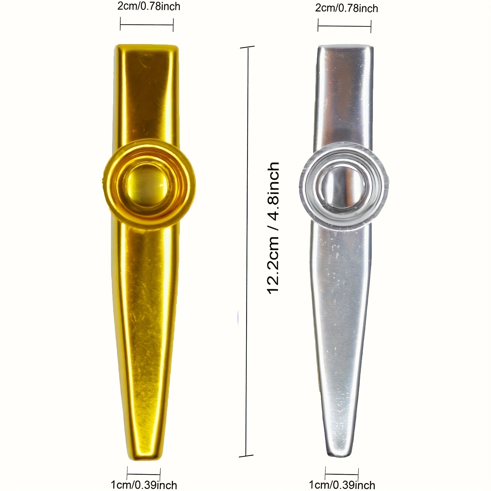 7pcs Metal Kazoos Simple Desig - đánh giá và giá Musical Instrument For Beginners