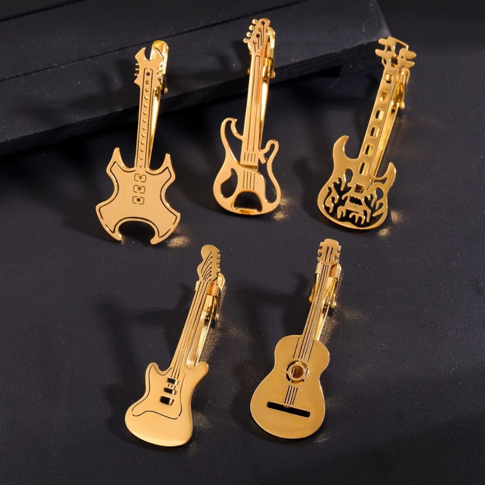 Fashion Treble Clef Guitar Tie - đánh giá và giá Musical Instrument Symbols