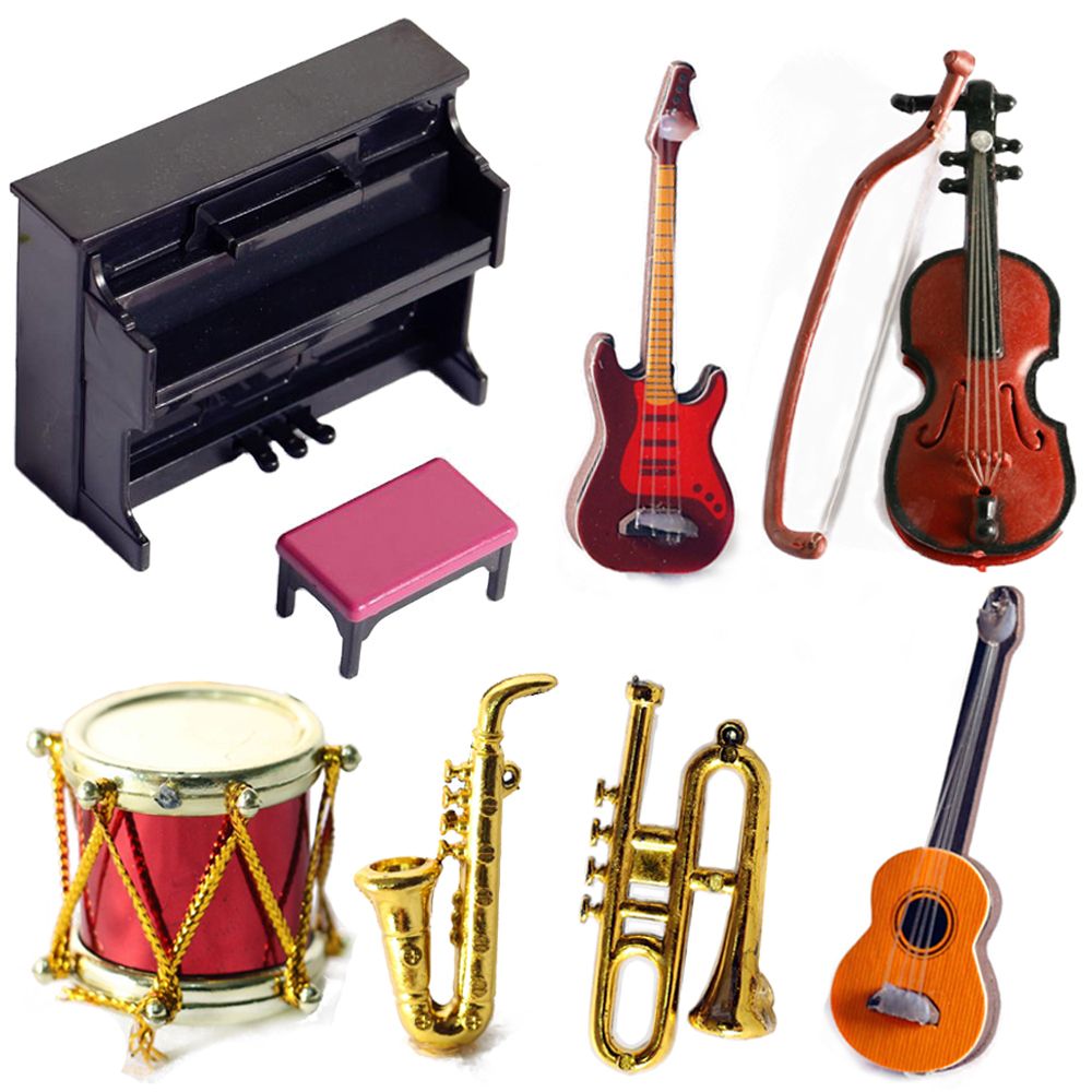 Thu Nhỏ Búp Bê Dụng Cụ Âm Nhạc - đánh giá và giá Musical Instrument Horn