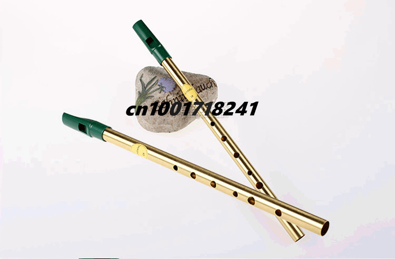 Brass Irish Whistle Flute Fead - đánh giá và giá Penny Whistle D