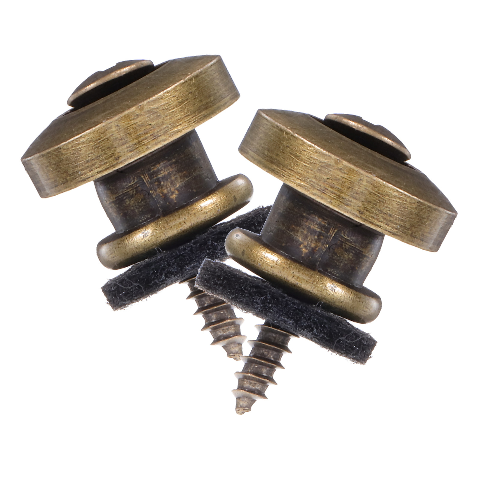 2Pcs Guitar Strap Locks Metal  - đánh giá và giá Musical Instrument Band