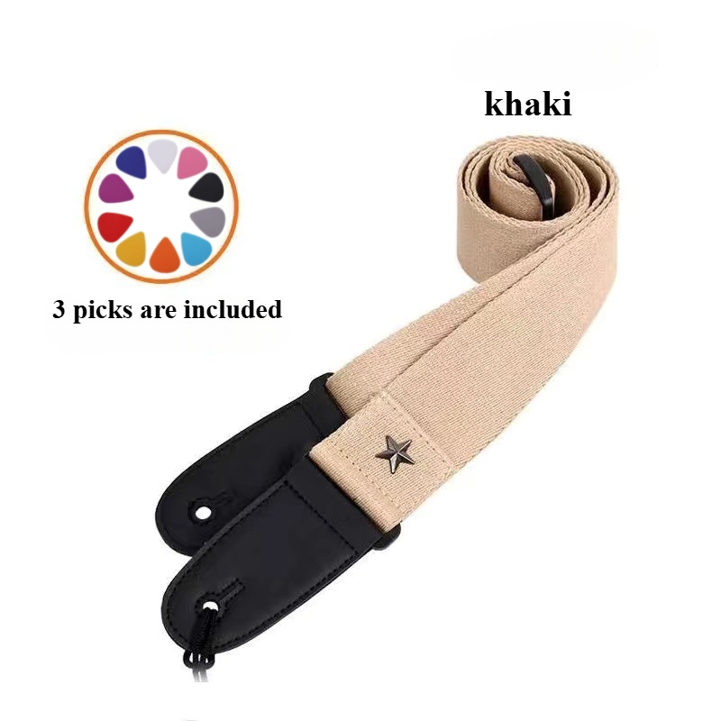 Embroidered Cross Guitar Strap - đánh giá và giá Musical Instruments Easy