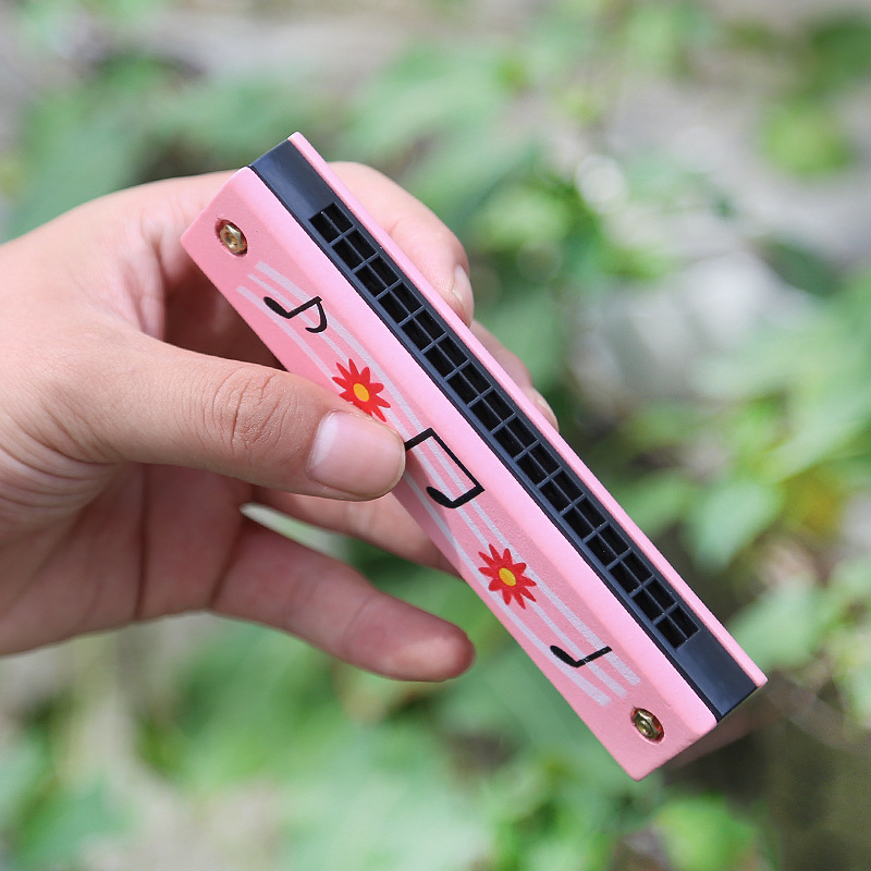 Children's Harmonica, Wooden M - đánh giá và giá Musical Instrument Blow