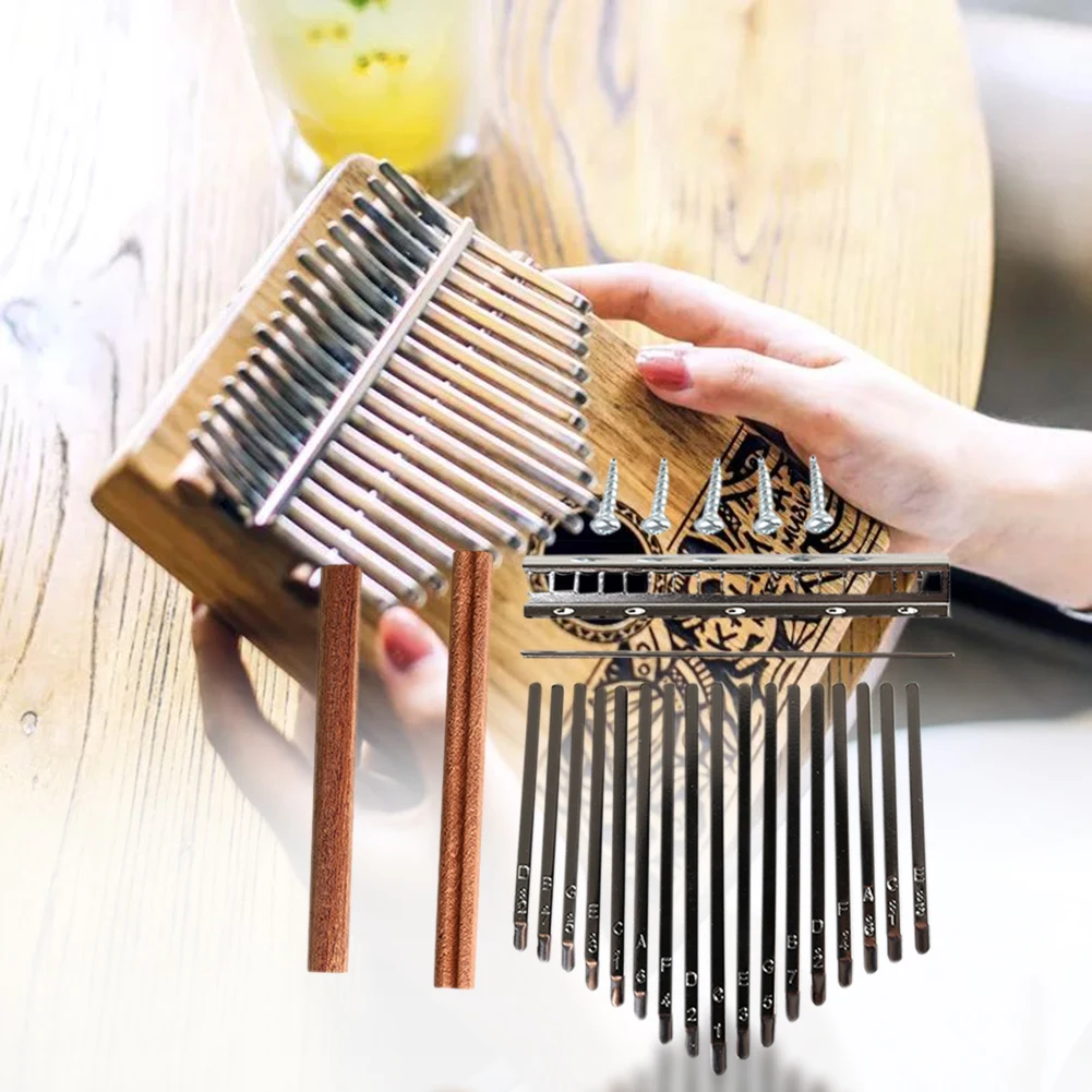 DIY 17 Tone Kalimba Keys Tines - đánh giá và giá Musical Instrument Kalimba