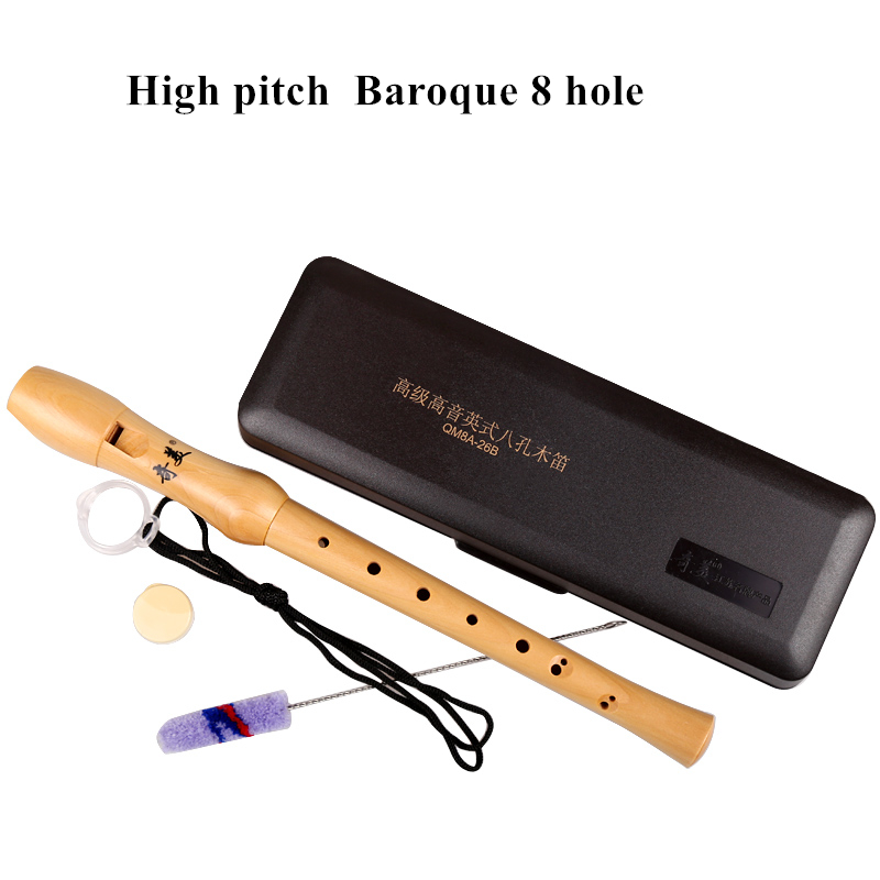 Gỗ Đầu Ghi Gaita Soprano 8 Lỗ  - đánh giá và giá Musical Instrument German