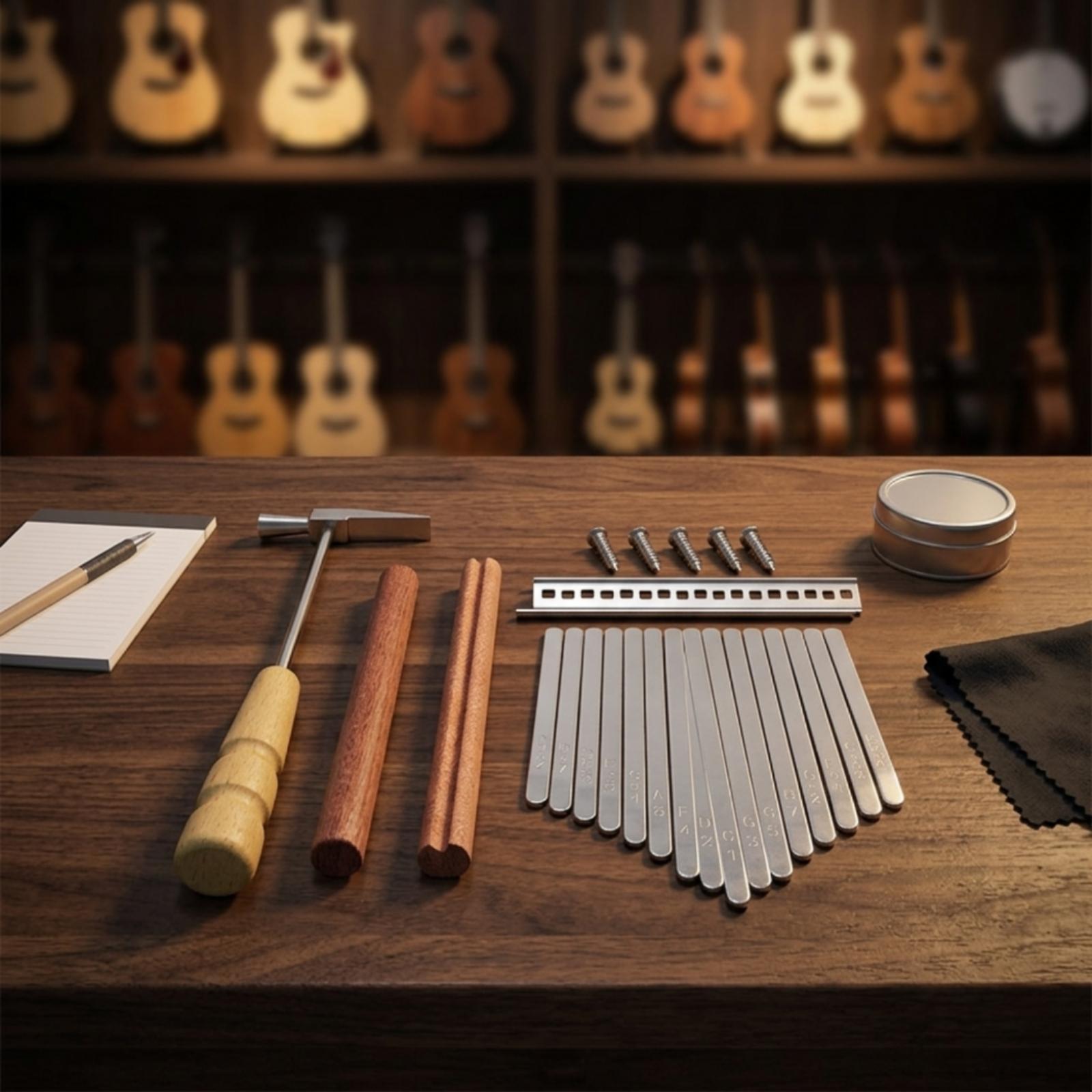 DIY Kalimba Thumb Piano 17 Key - đánh giá và giá Musical Instrument Kalimba