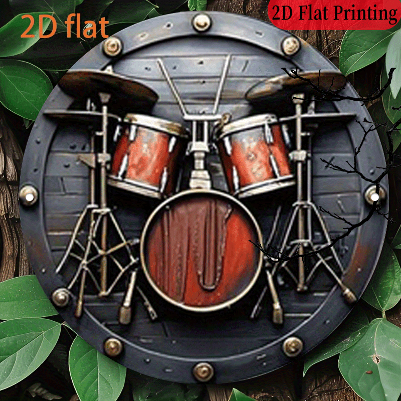 2D Flat, 1pc, 20.32x20.32 cm 2 - đánh giá và giá Musical Instrument Band