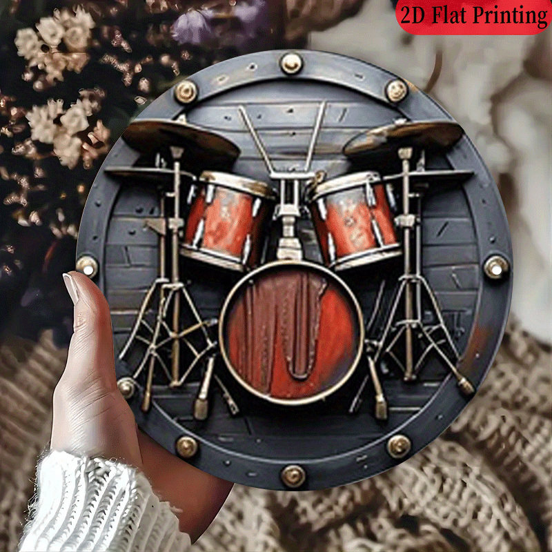 2D Flat, 1pc, 20.32x20.32 cm 2 - đánh giá và giá Musical Instrument Band