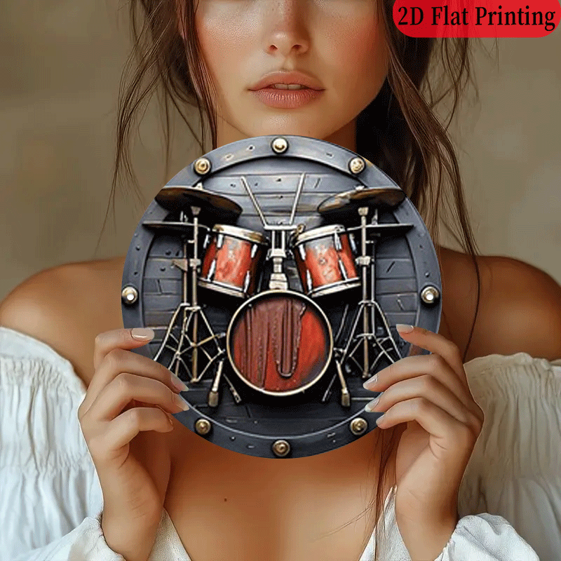 2D Flat, 1pc, 20.32x20.32 cm 2 - đánh giá và giá Musical Instrument Band