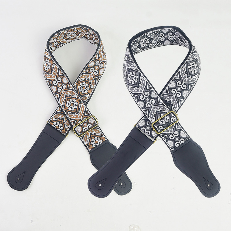 Guitar Strap Embroidered Print - đánh giá và giá Musical Instruments Easy