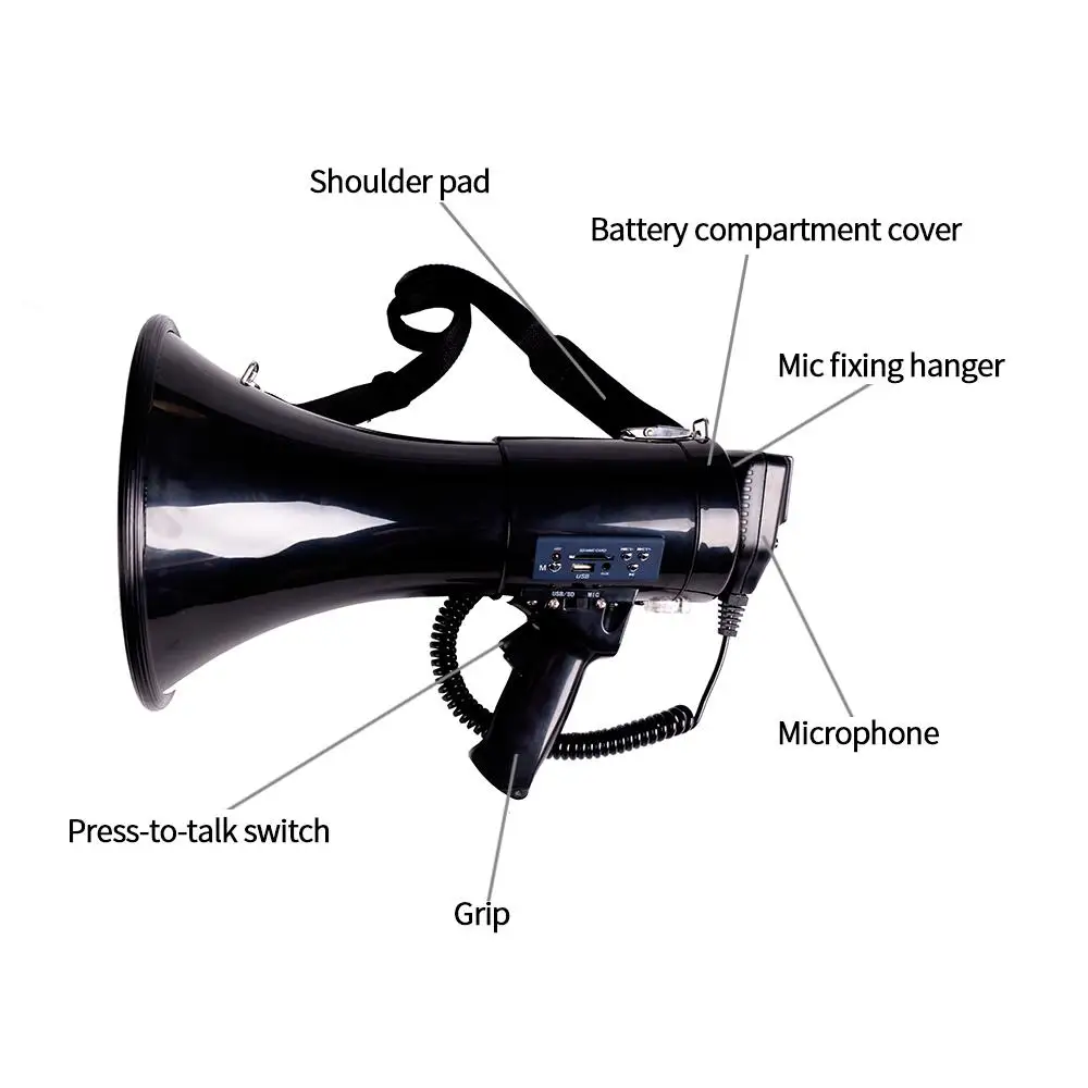 Brand New Portable Megaphone 5 - đánh giá và giá Musical Instrument Band