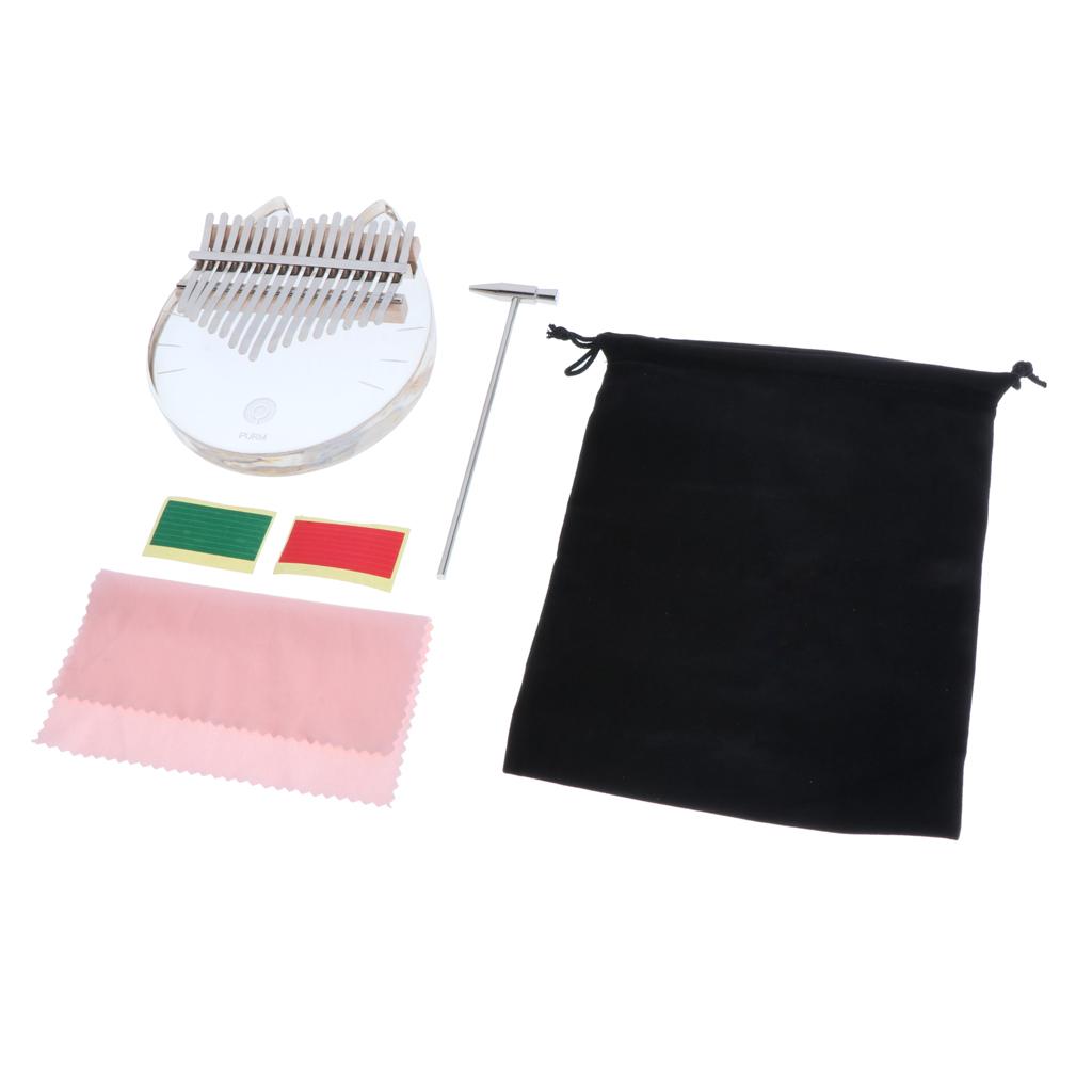 Kalimba 17 Key Acrylic Transpa - đánh giá và giá Musical Instrument For Beginners