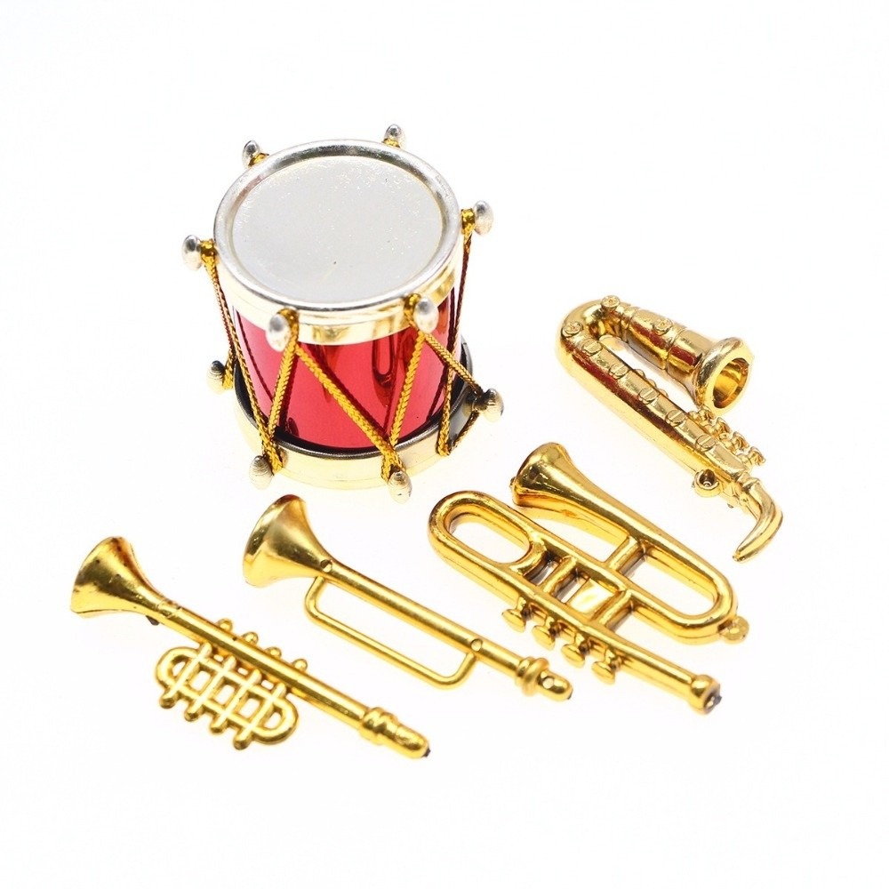 Scene Decor Dollhouse Musical  - đánh giá và giá Musical Instrument Horn