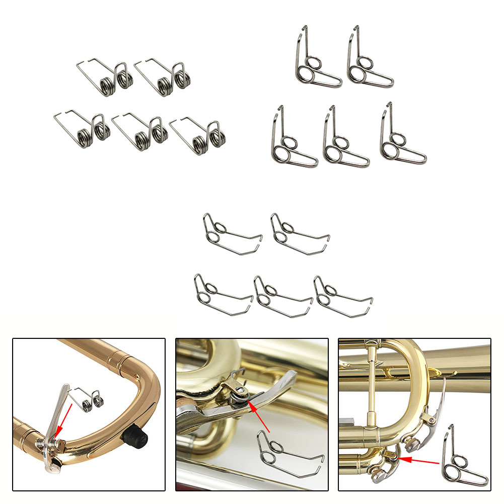 5pcs Iron Trumpet Trombone Alt - đánh giá và giá Musical Instrument Horn